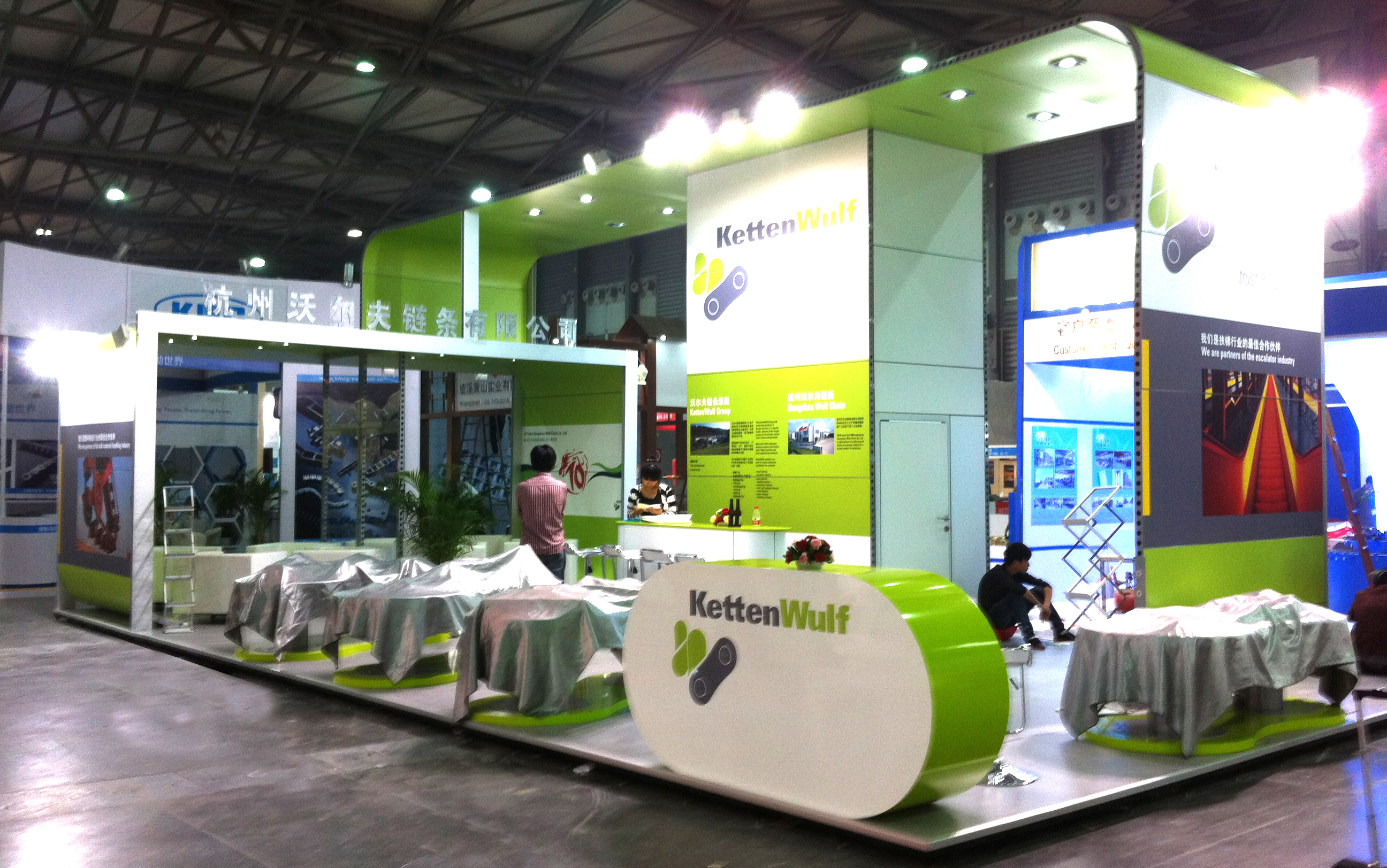 工業(yè)類環(huán)保展臺(tái)展示